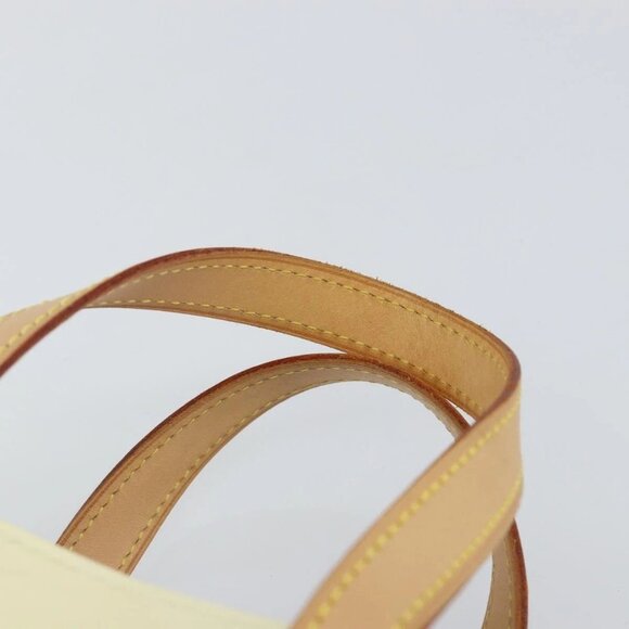 LOUIS VUITTON Monogram Vernis Reade PM Hand Bag Perle M91336 LV Auth 142816 - Picture 9 of 16